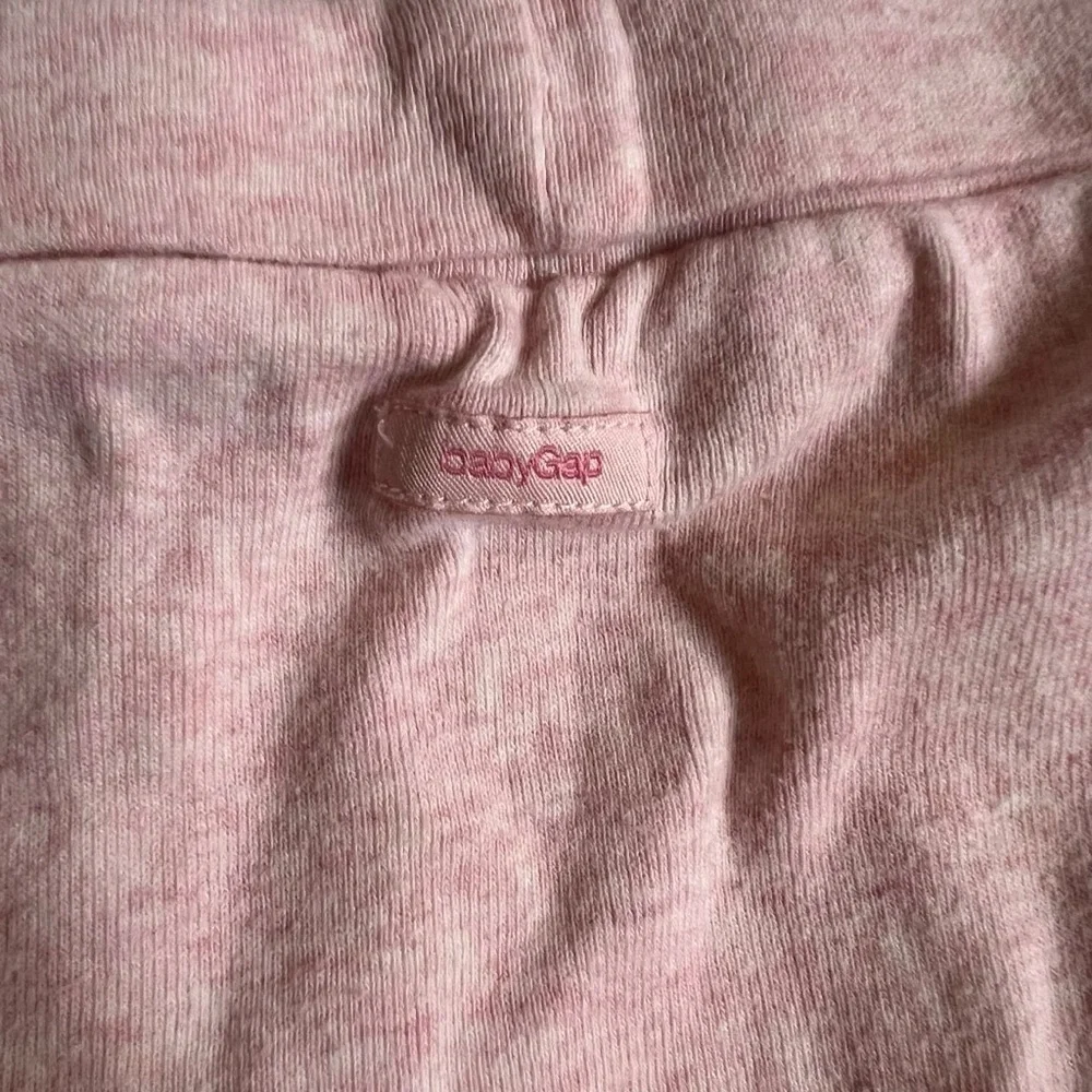 Baby Gap Organic Cotton Panda Pants Soft Pink Size 6-12 months